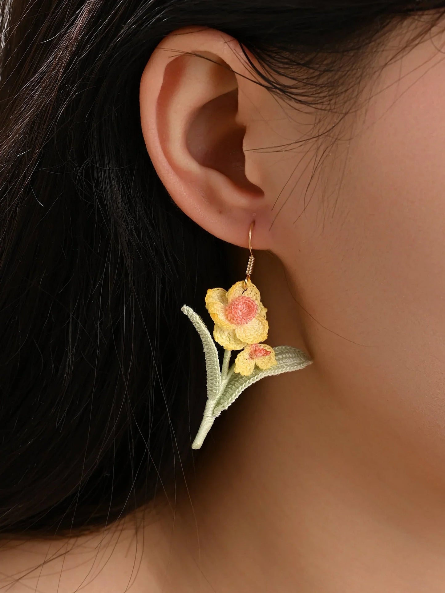 Narcissus Blossom Earrings