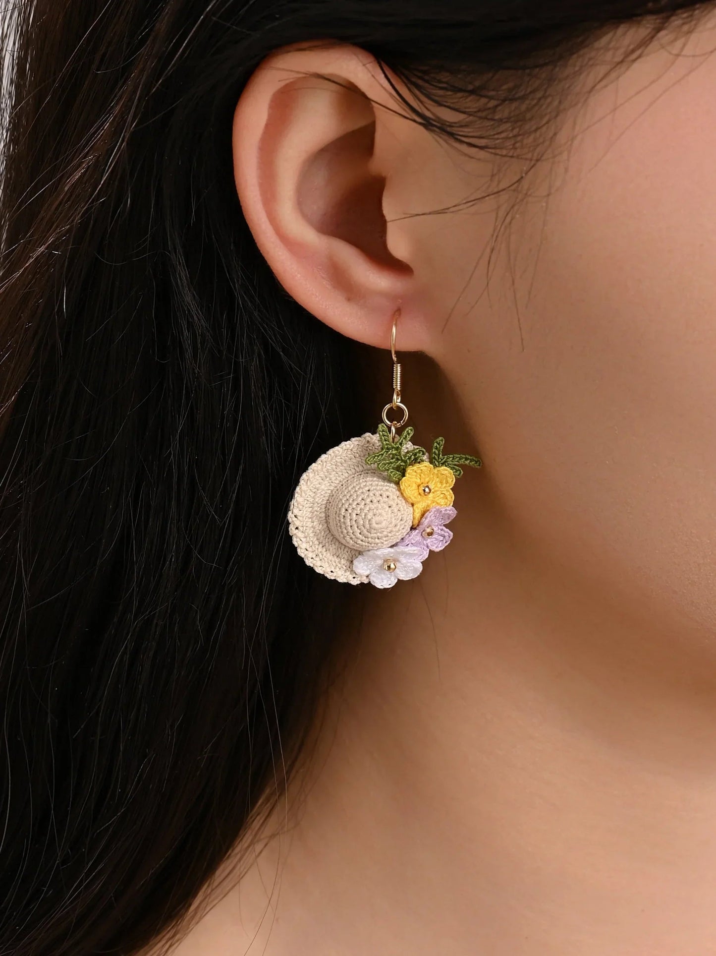 Sunny Day Sunhat Earrings