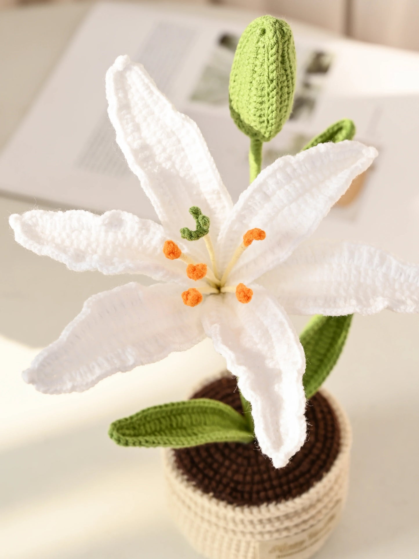 Crochet Lily Table Charm