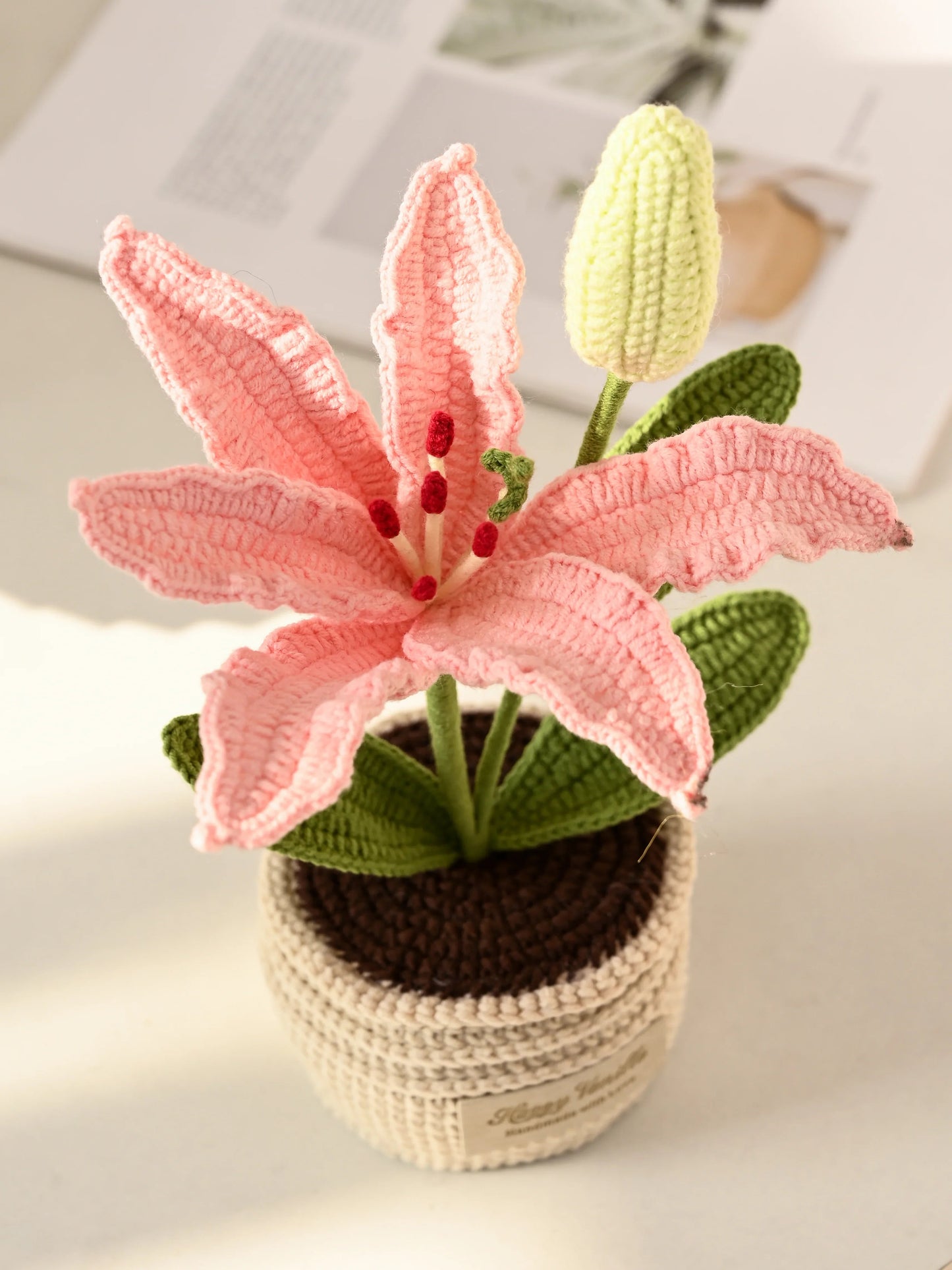 Crochet Lily Table Charm