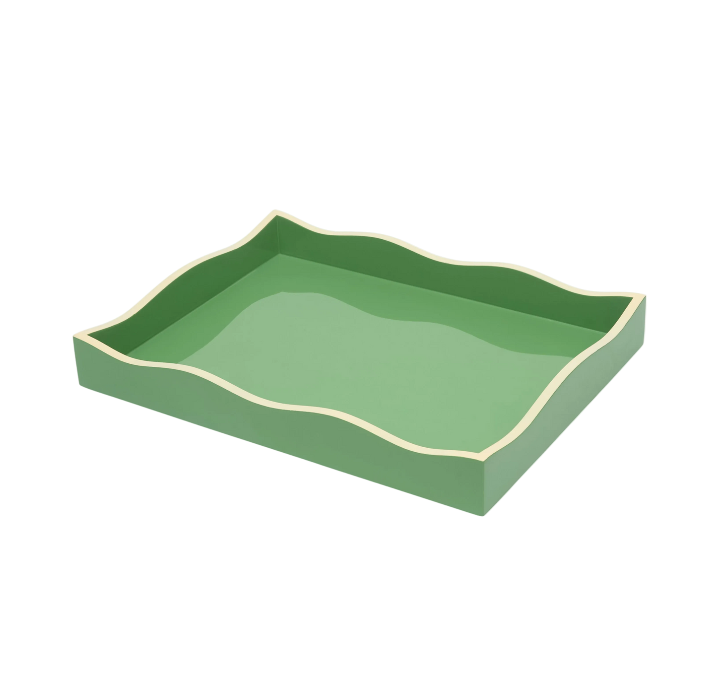 Allegra Wiggle Tray in Green