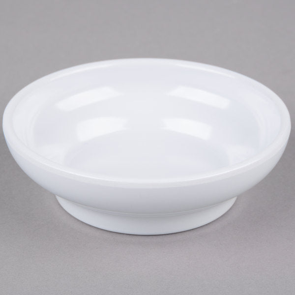 Melamine White Salsa Dish 4.5oz - Dozen