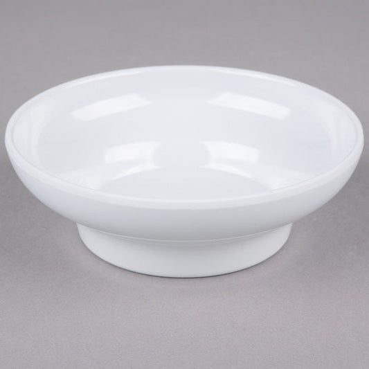 Melamine White Salsa Dish 8oz - Dozen