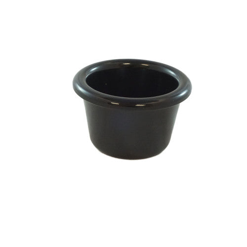 Contemporary Melamine Black Ramekin 45ml - pack of 12