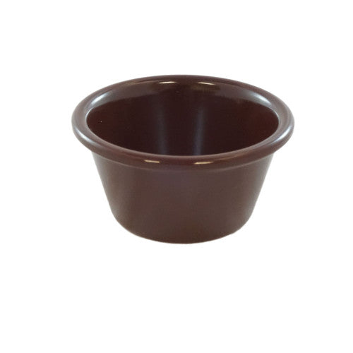 Contemporary Melamine Chocolate Ramekin 52ml - pack of 12