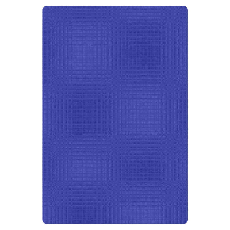 High Density Polyethylene Blue Chopping Board 457x305x13mm