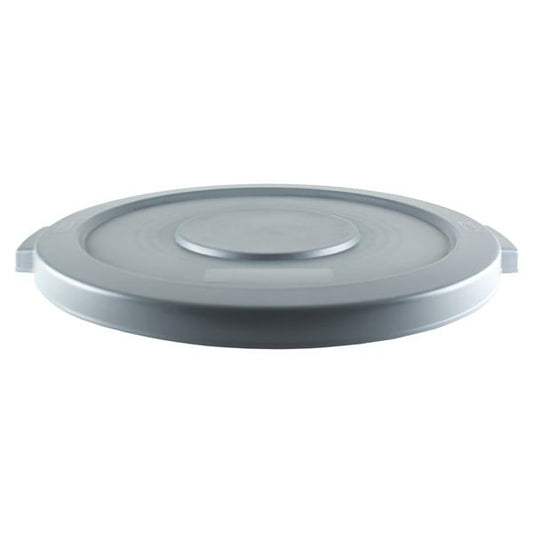 Plastic Lid for 20 Gal Plastic Trash Can Grey