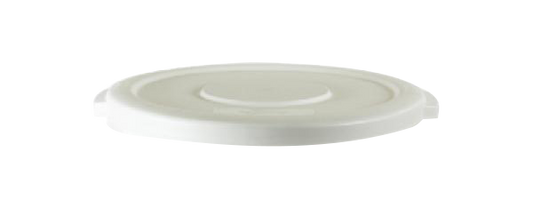 Plastic Lid for 20 Gal Plastic Trash Can White