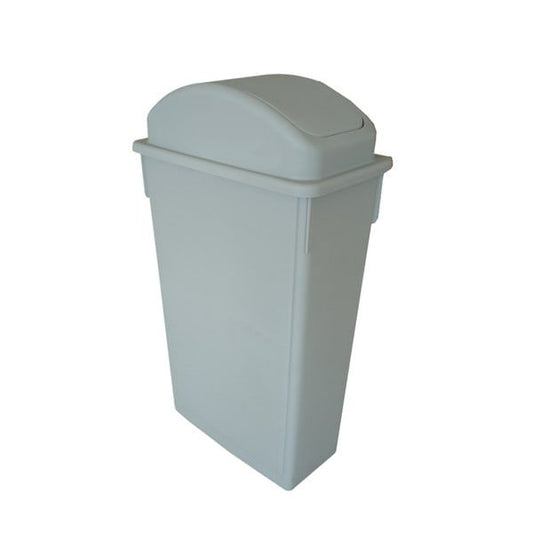 Plastic Lid for 23 Gal Plastic Trash Can Grey