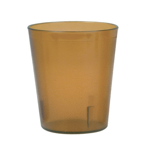 Pebbled Amber Plastic Tumbler 148ml / 5.2oz - Pack of 12