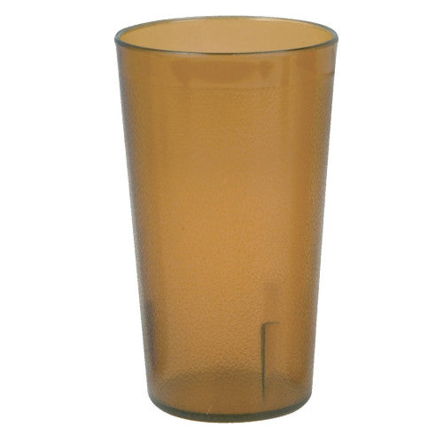 Pebbled Amber Plastic Tumbler 355ml - Pack of 12