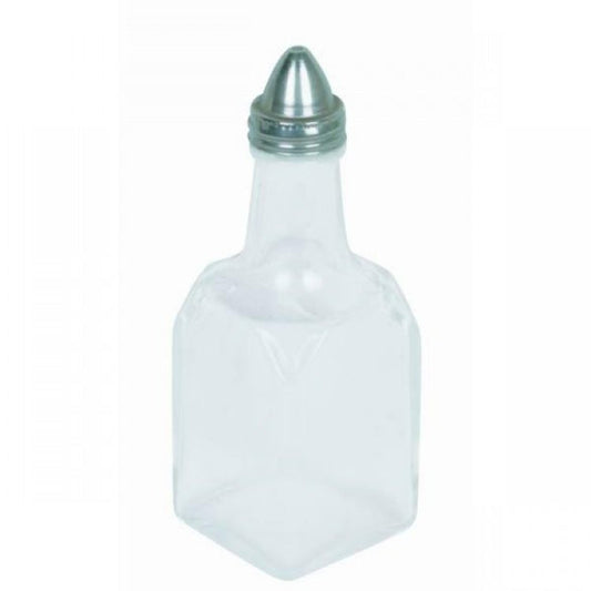 Stainless Steel Oil and Vinegar Cruets 177ml / 6oz - Pack of 12