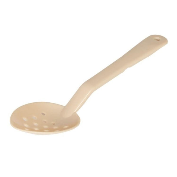 Polycarbonate Perforated Beige Serving Spoon 330mm - Pack of 12