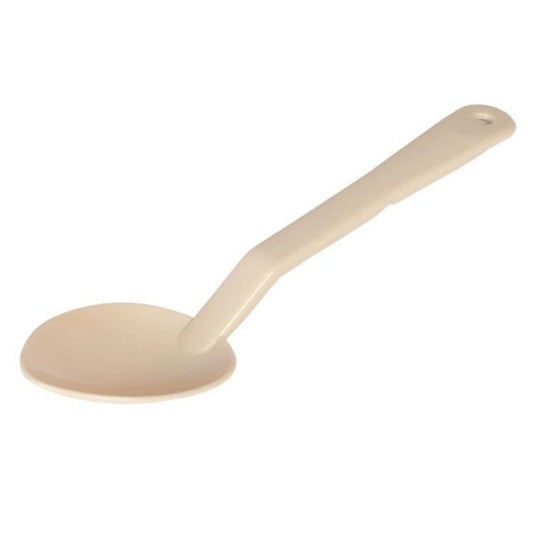 Polycarbonate Beige Solid Serving Spoon 330mm - Pack of 12
