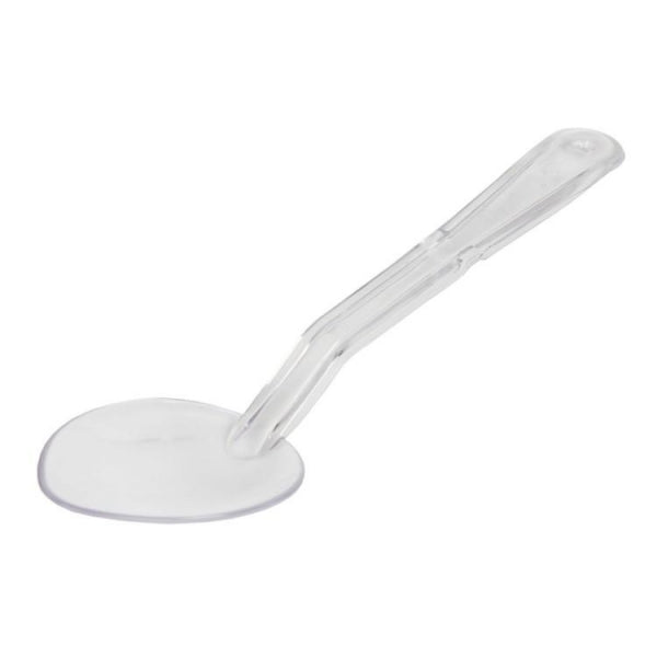 Polycarbonate Clear Solid Serving Spoon 330mm - Pack of 12
