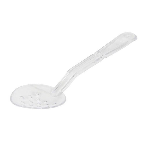 Polycarbonate Perforated Clear Serving Spoon 330mm - Pack of 12