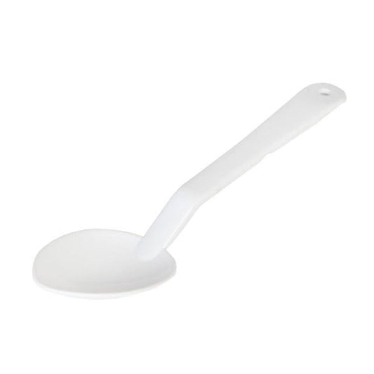 Polycarbonate White Solid Serving Spoon 279mm - Pack of 12