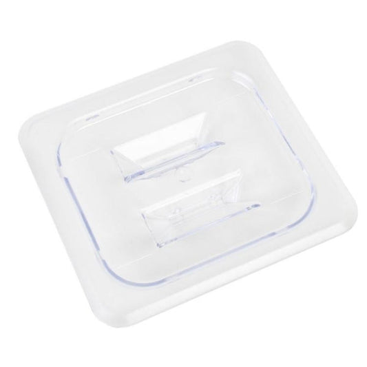 GN 1/6 Polycarbonate Gastronorm Lid Clear
