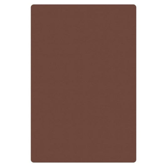 High Denisty Polyethylene Brown Cutting Boards 610mm x 457mm x 13mm