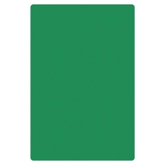 High Density Polyethylene Green Chopping Board 457x305x13mm