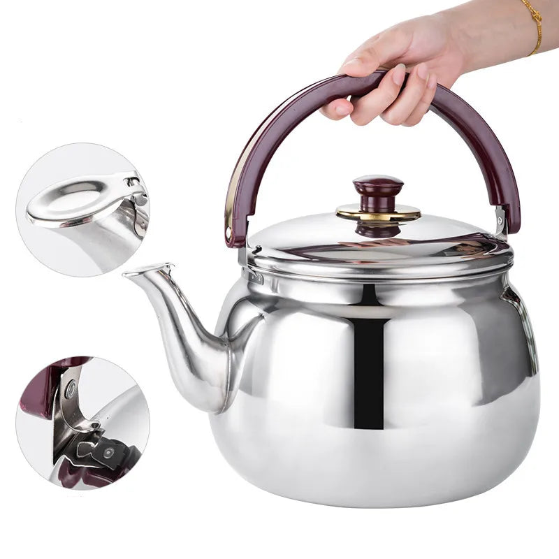 Stainless Steel Water Kettle - Eco-Friendly Design for Everyday Use