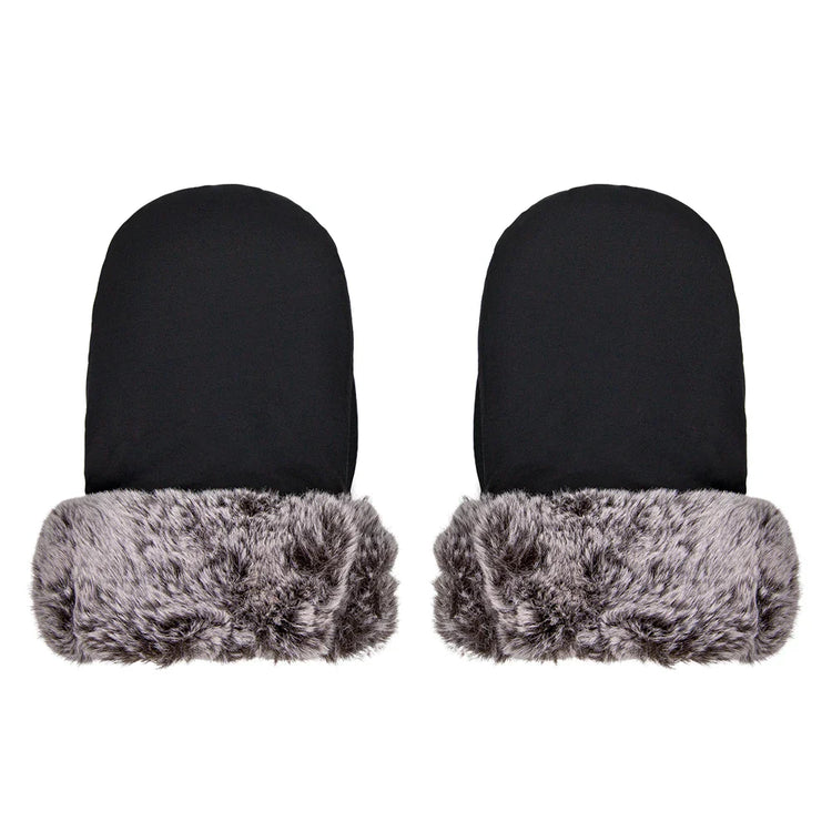 Stroller Gloves 1 Pair Winter Windproof Warm Cute Bear Brown Style Universal Prams Gloves Waterproof Baby Stroller Accessories