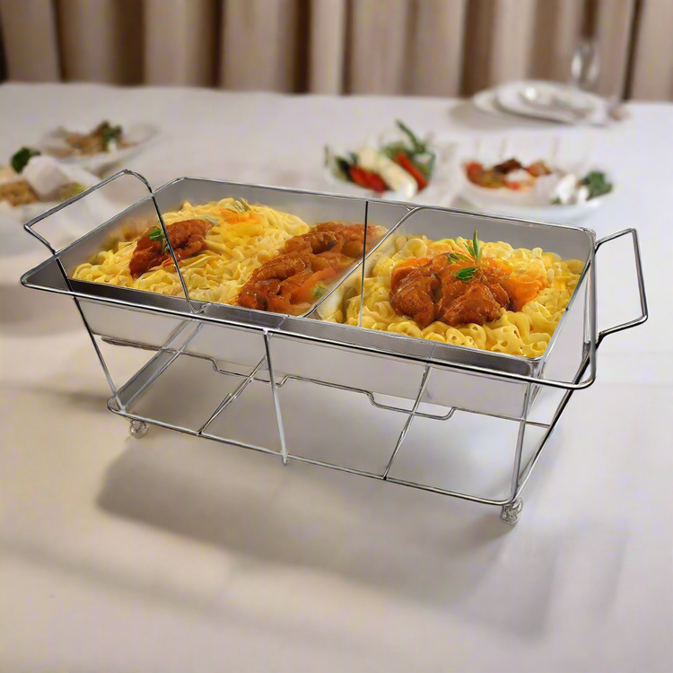 Chrome Plated Wire Chafer Stand