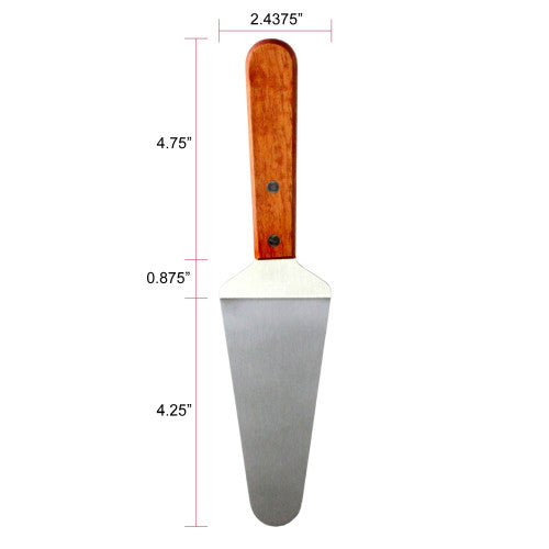 Stainless Steel Pizza Server 64mm x 127mm