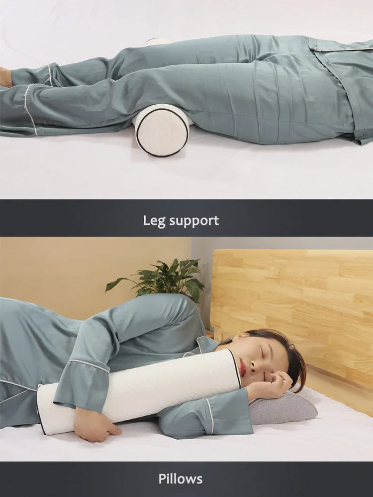Memory Cotton Pillow Bedding Pillow Neck Protection Spine Lumbar Pillow Neck Maternity Pillow for Sleeping Orthopedic Pillows