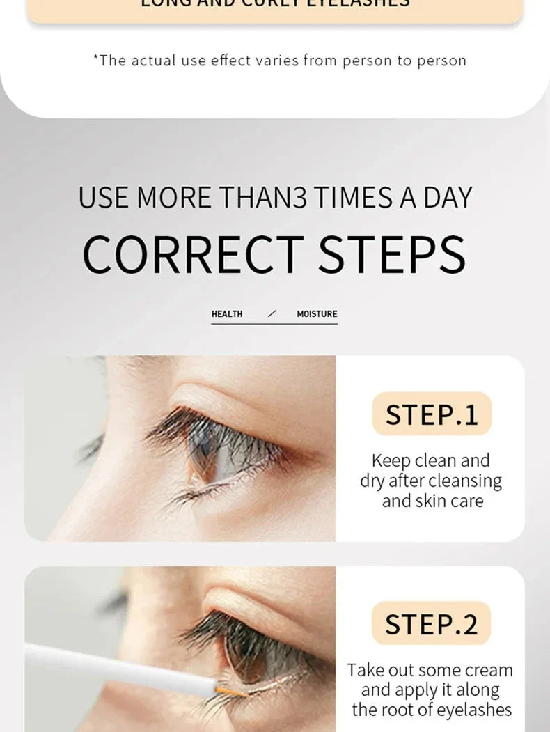 7-day eyelash growth essence natural curl long beauty and health roll