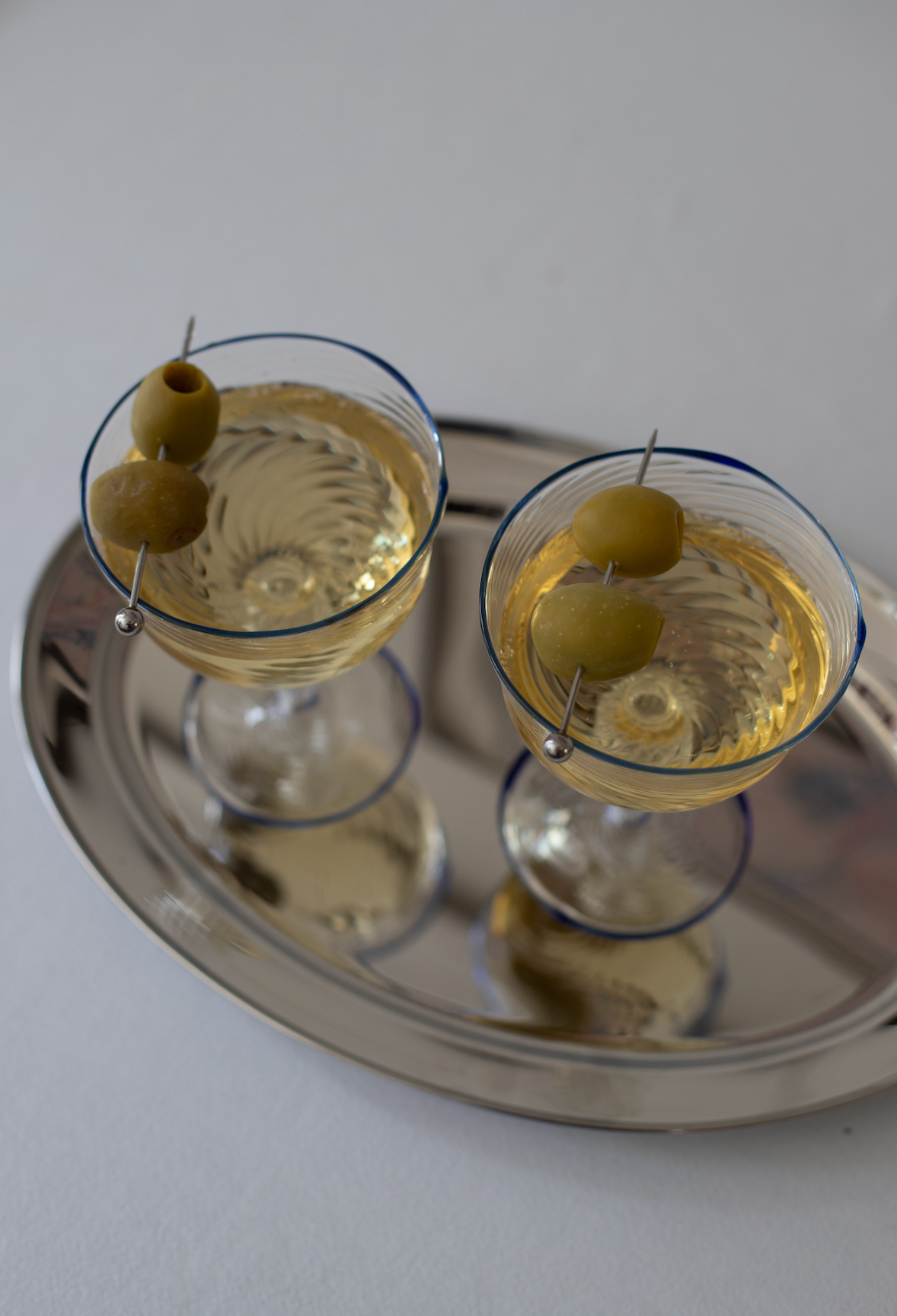 The Dido Coupe in Blue, Set of Two
