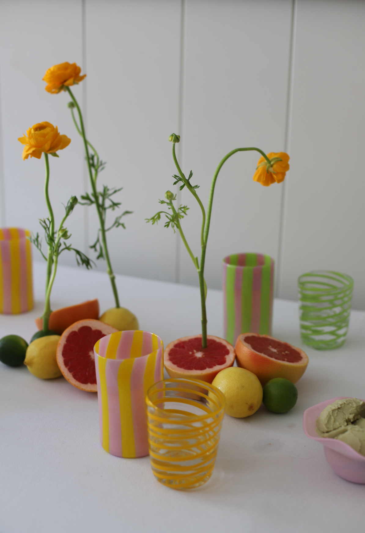 PRE-ORDER The Maxi Tumbler in Yellow and Pink