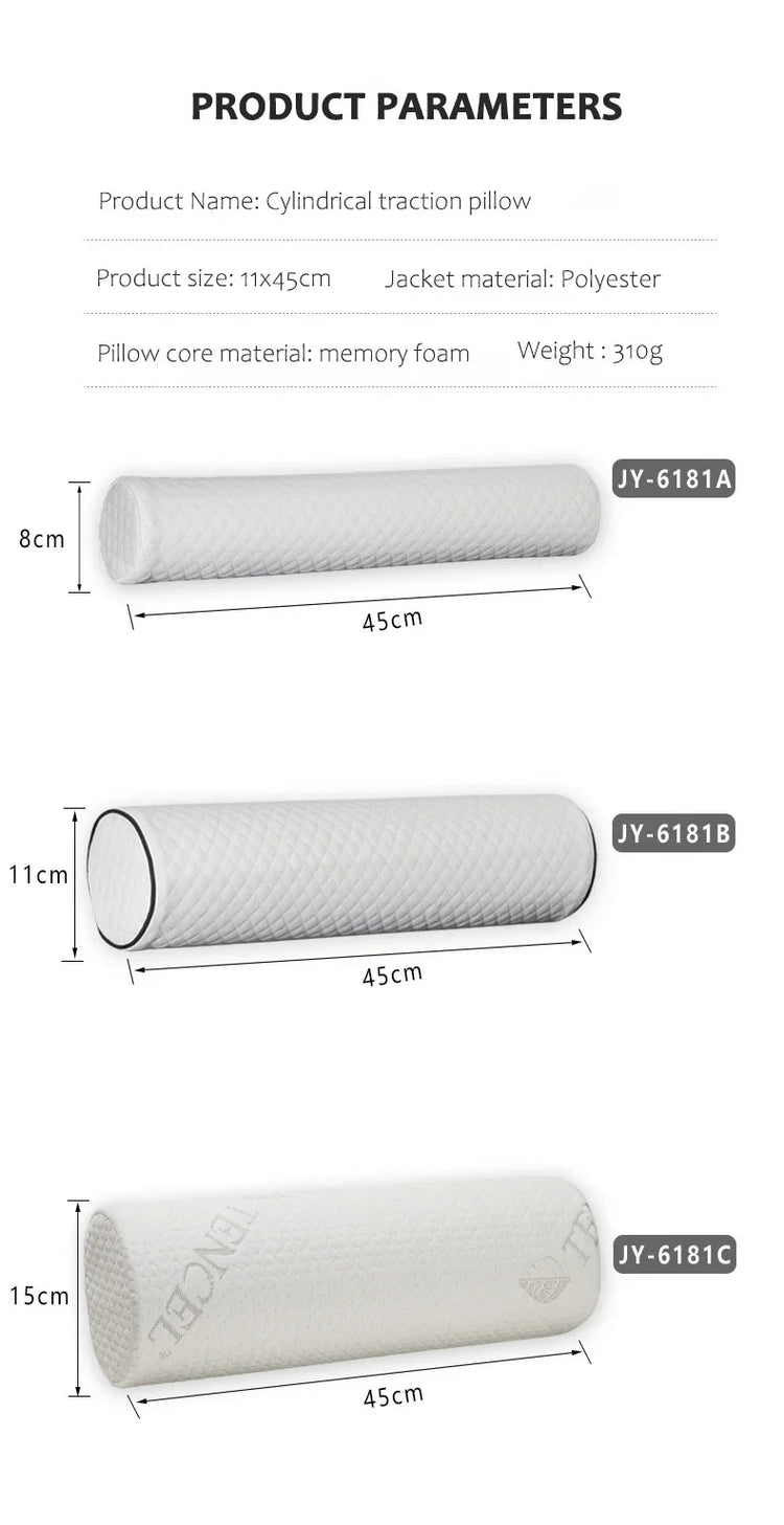 Memory Cotton Pillow Bedding Pillow Neck Protection Spine Lumbar Pillow Neck Maternity Pillow for Sleeping Orthopedic Pillows