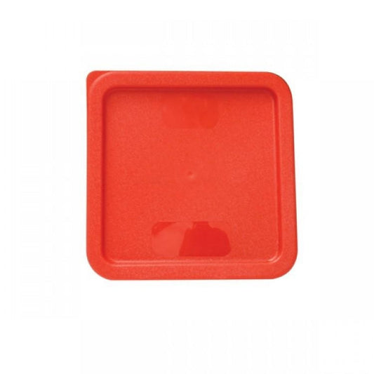 Square Red Lid For Food Storage Containers 5.7Ltr - 7.6Ltr