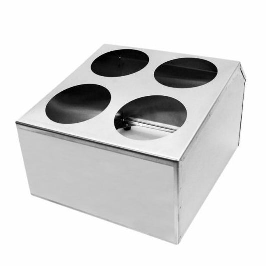 Stainless Steel Flatware Cylinder Holder