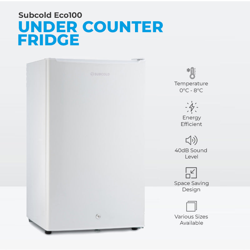 Subcold Eco100 LED Under Counter Fridge