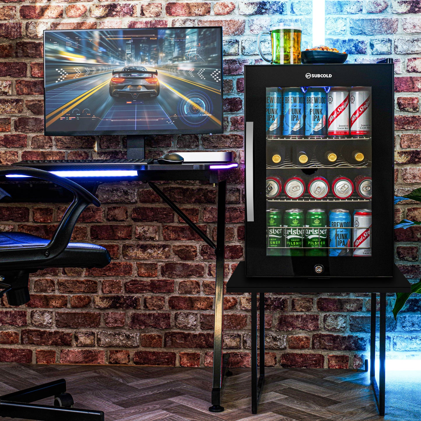 Subcold Ace65 LED Touch Control Beer Fridge