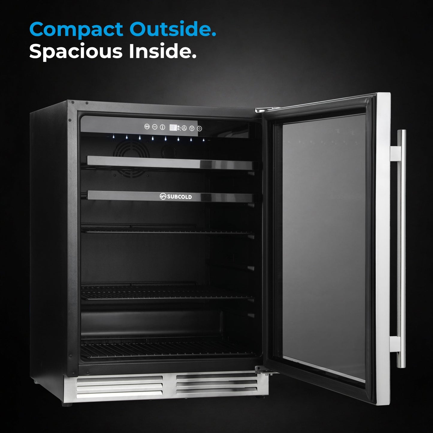 Subcold Integra60 Integrated 2 in 1 Drinks & Wine Cooler