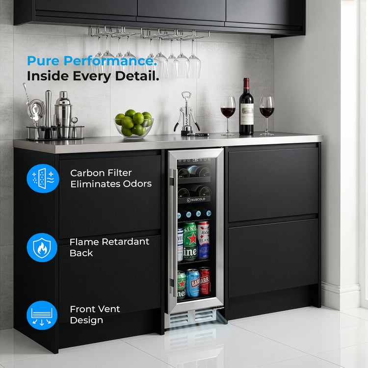 Subcold Integra30 Integrated 2 in 1 Drinks & Wine Cooler