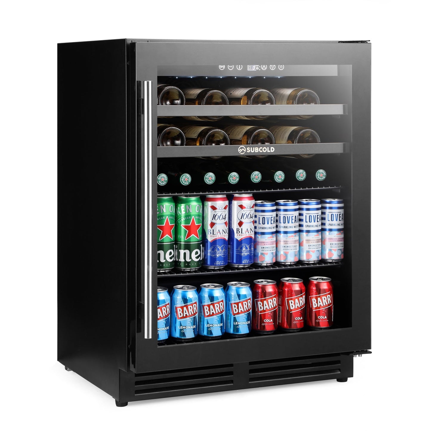 Subcold Integra60 Integrated 2 in 1 Drinks & Wine Cooler