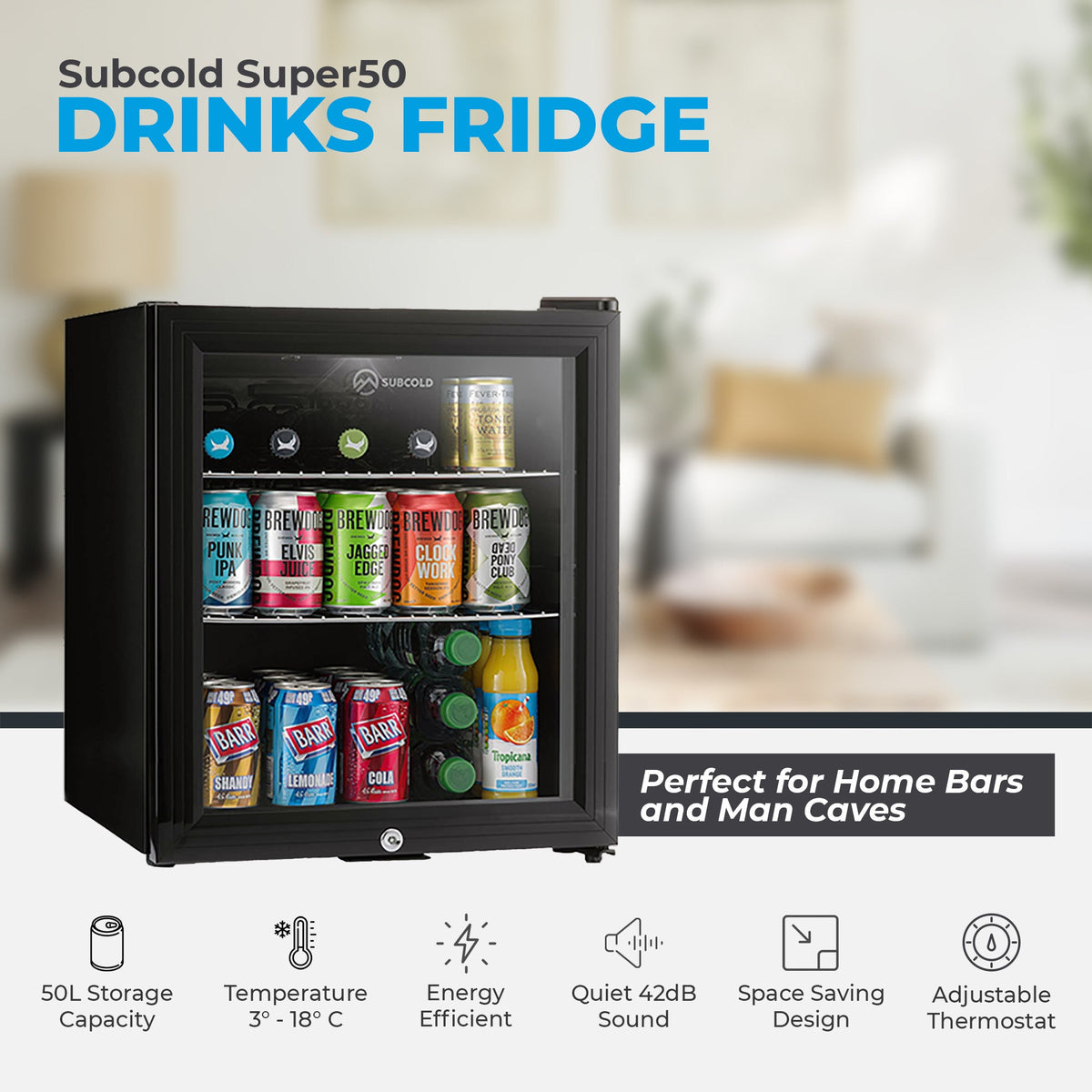 Subcold Super50 LED Beer Fridge