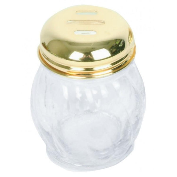 Swirl Glass Cheese Shaker