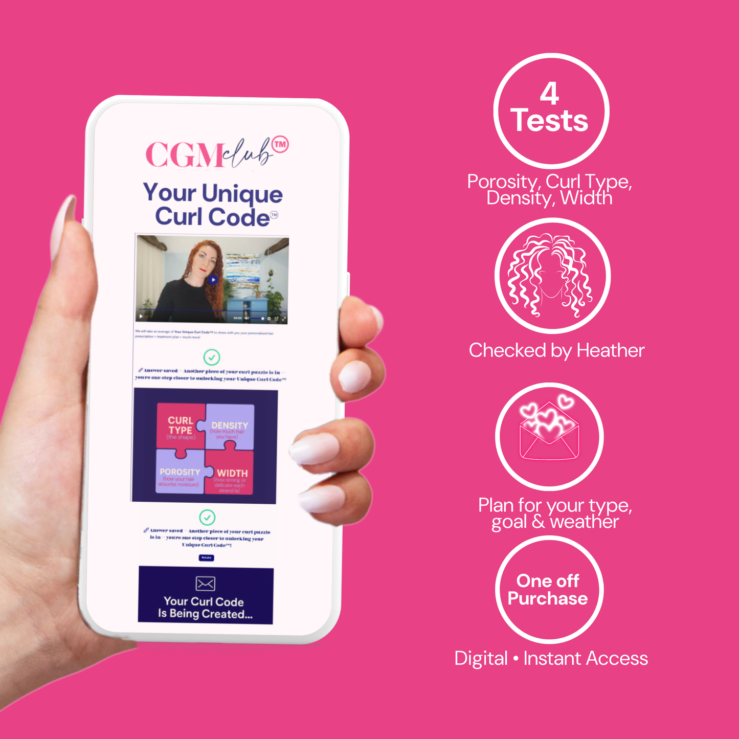 Step 0: Your Personalised Wave + Curl Code™