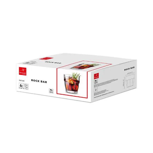 Bormioli Rocco Rock Bar Cooler Glasses - 478ml - Set of 6