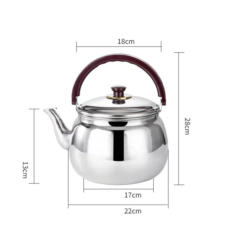 Stainless Steel Water Kettle - Eco-Friendly Design for Everyday Use