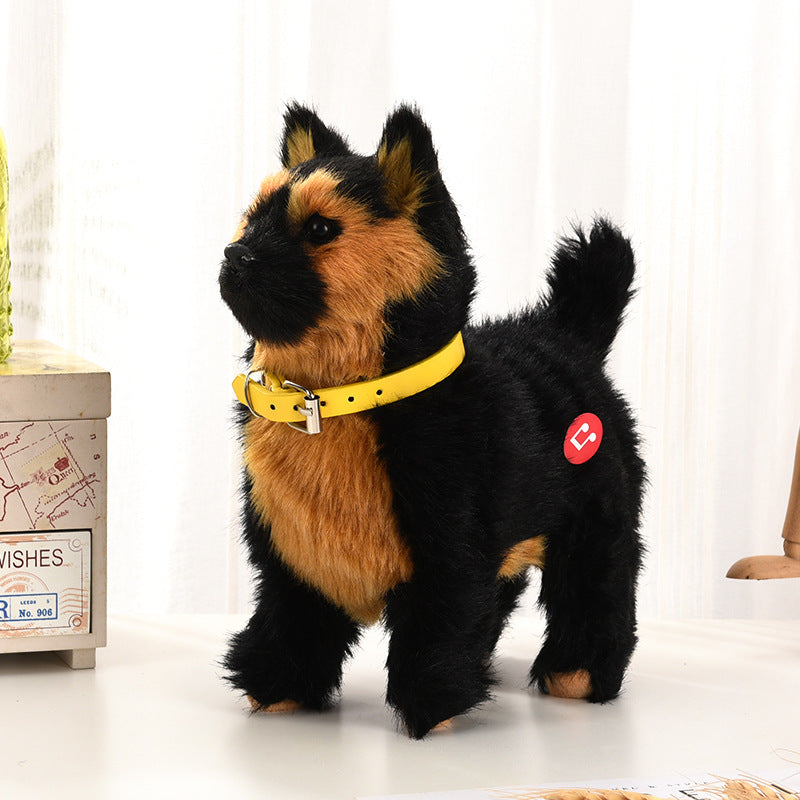 Simulation Dog That Walks Barks Wags Its Tail And Plays Musicelectric Plush Toy Dog Electronic Pet Dog With Motion-sensing Capabilities