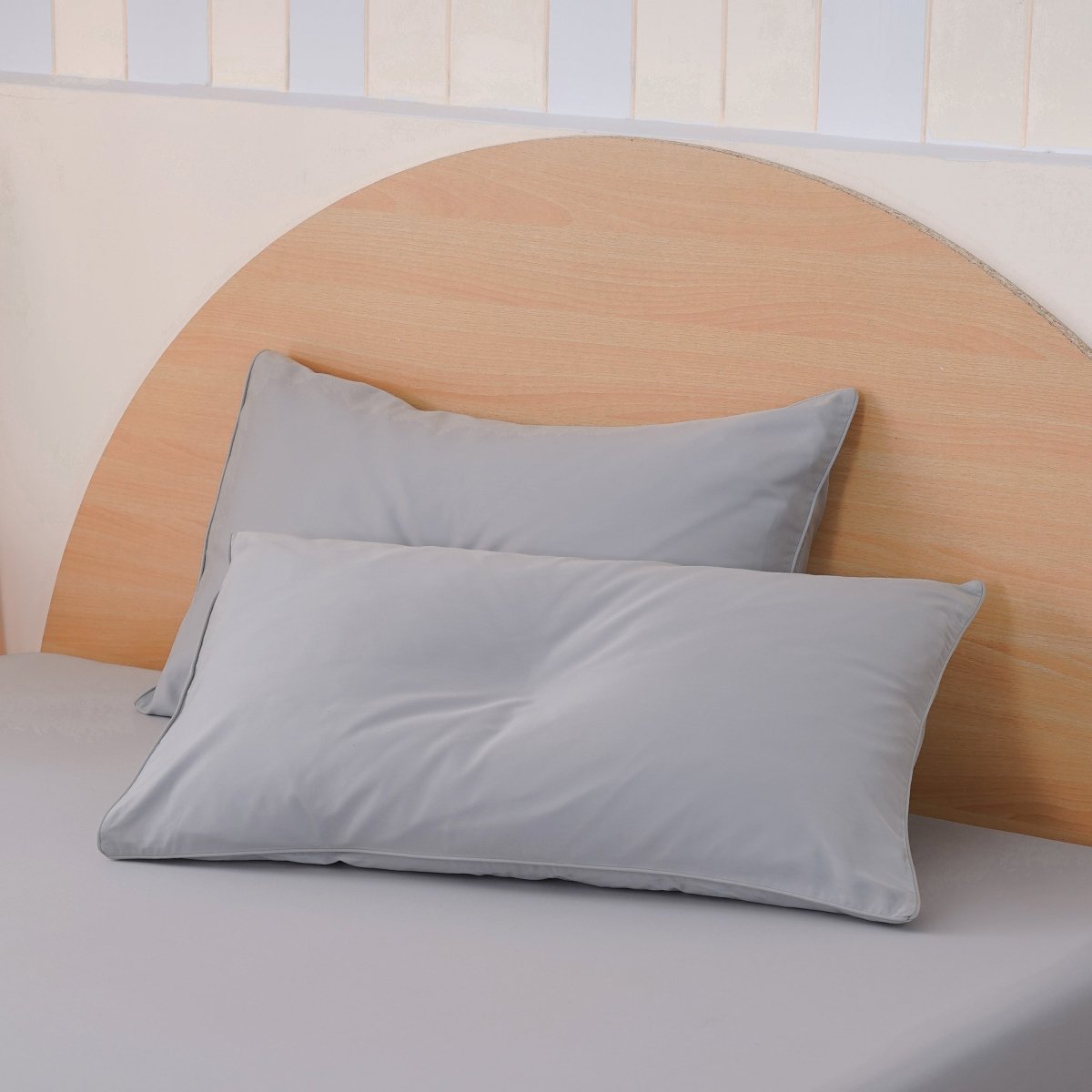 Ackly Bamboo Dove Grey Full Bedding Set