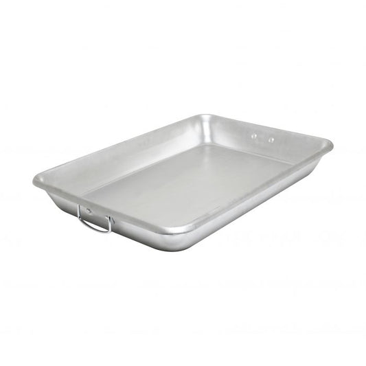 Aluminium Bake Pan With Handles 666mm x 464mm x 83mm 26 ¼'' x 18 ¼'' x 3 ¼''