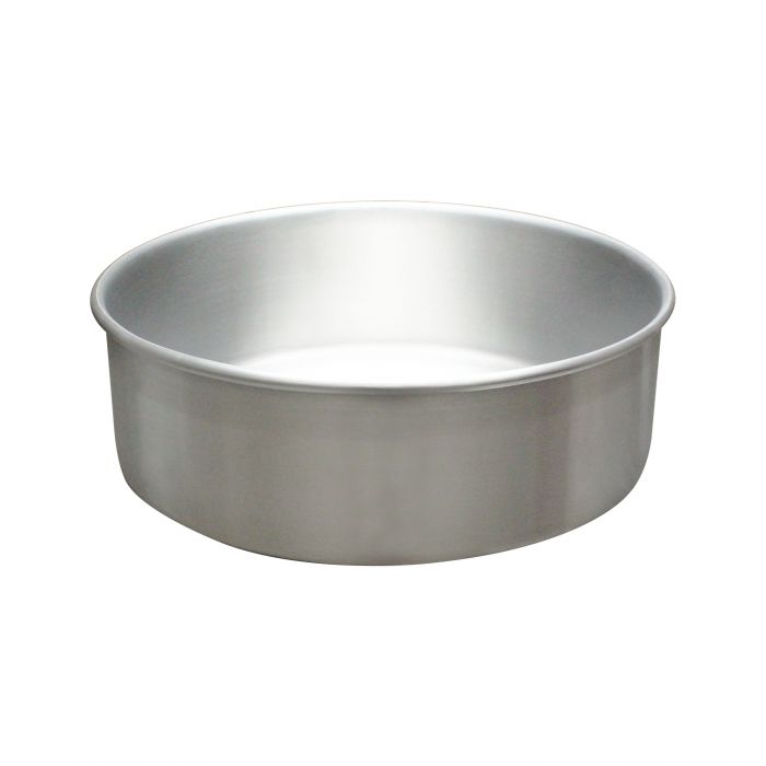 Round Aluminium Cake Pan with Straight Sides 229mm x 78mm (9'' x 3'')