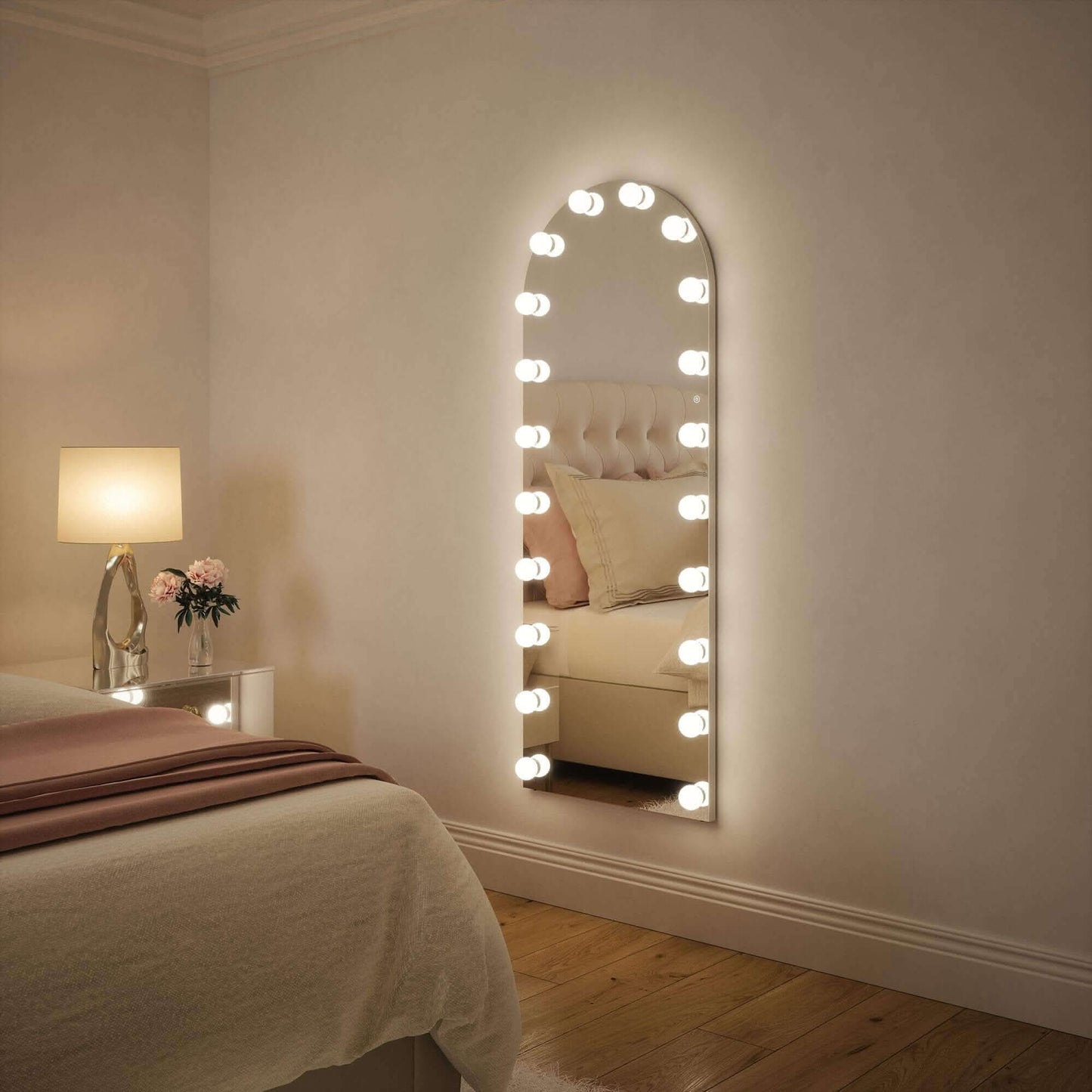 Angelina Full Length Arch Hollywood Mirror 160 x 60cm